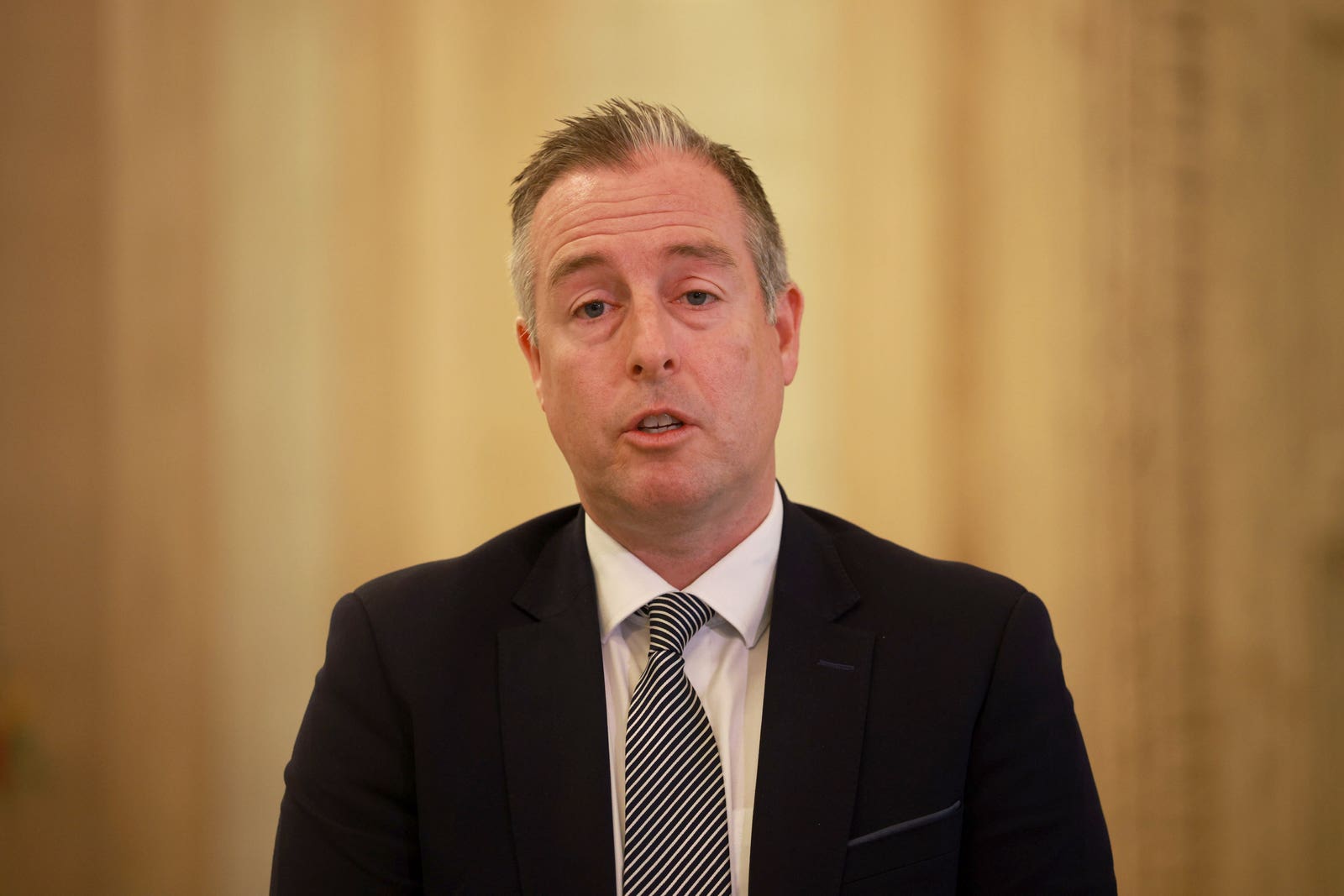 Education Minister Paul Givan